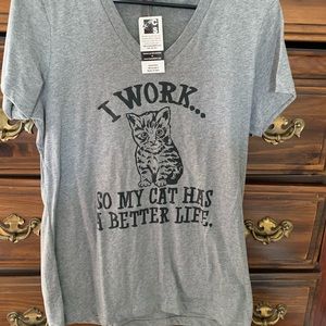 Brand New Cat Graphic Tee